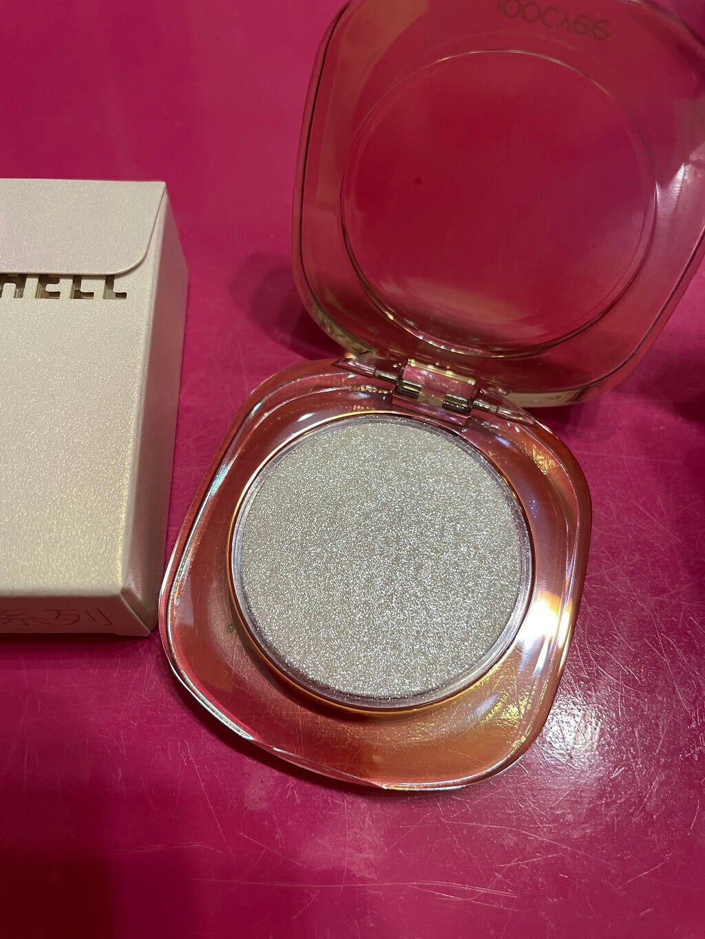 ダイヤモンドシェルハイライト/Joocyee/パウダーハイライトを使ったクチコミ(2枚目)