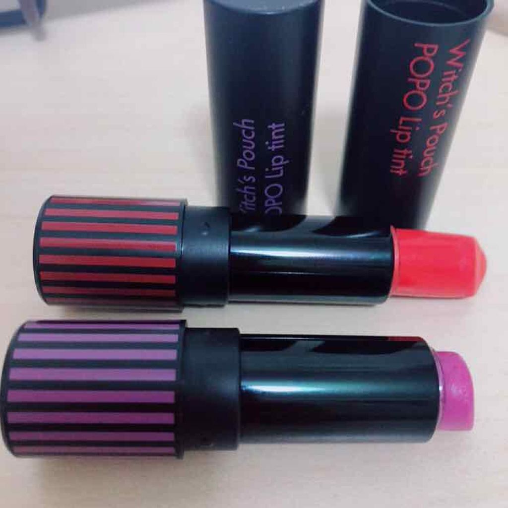 ポポリップティント/Witch&#39;s Pouch/リップティントを使ったクチコミ（2枚目）