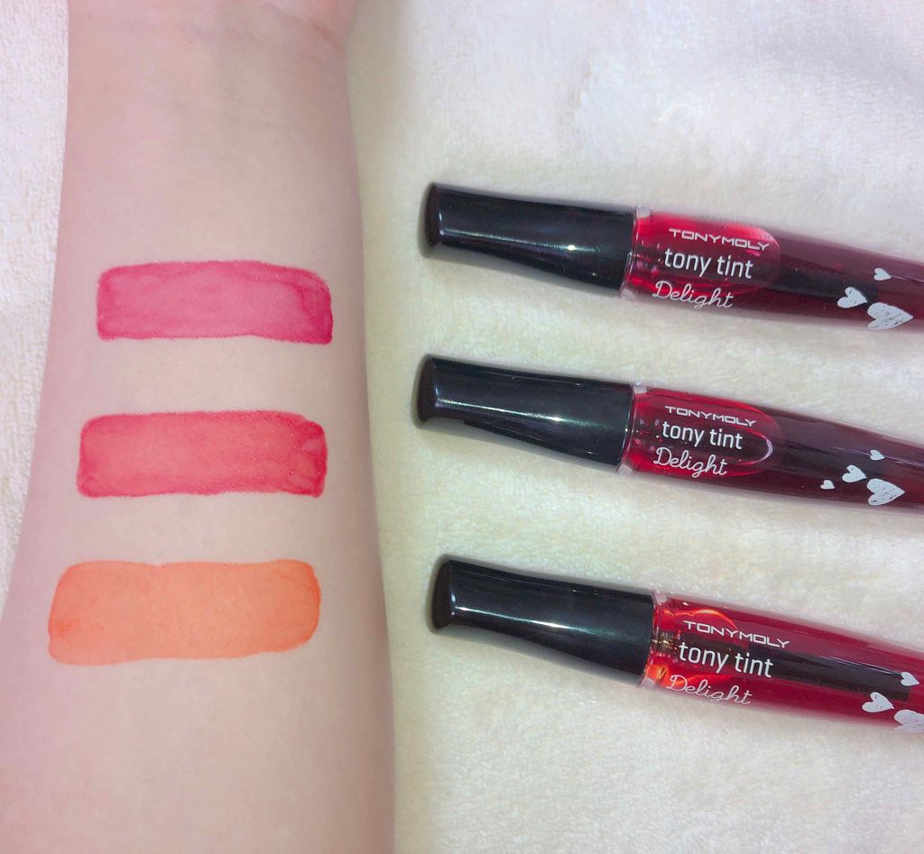 ディライト トニーティント/TONYMOLY/リップティントを使ったクチコミ（2枚目）