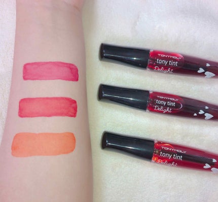ディライト トニーティント/TONYMOLY/リップティントを使ったクチコミ(2枚目)