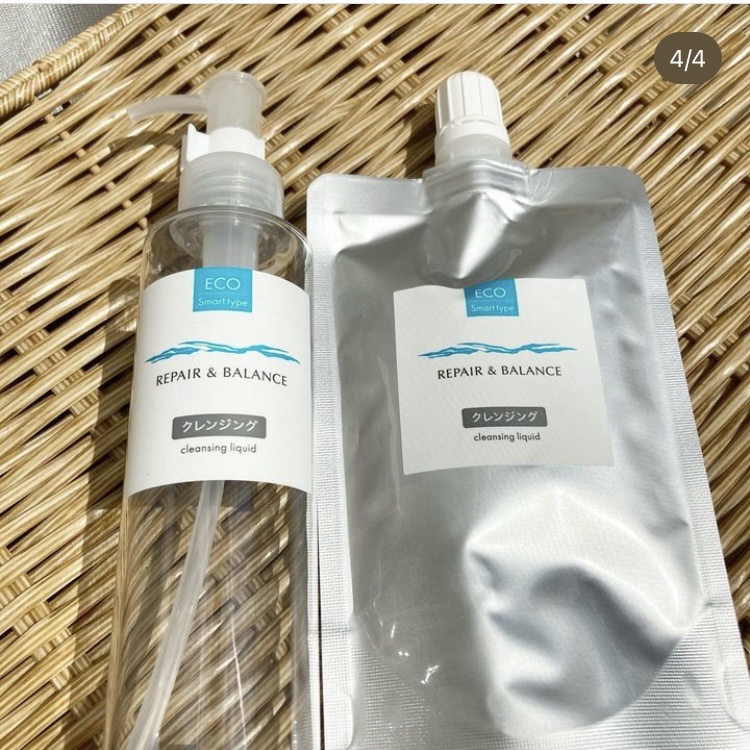 リペア＆バランス クレンジングリキッド/Repair&Balance/クレンジングウォーターを使ったクチコミ（2枚目）