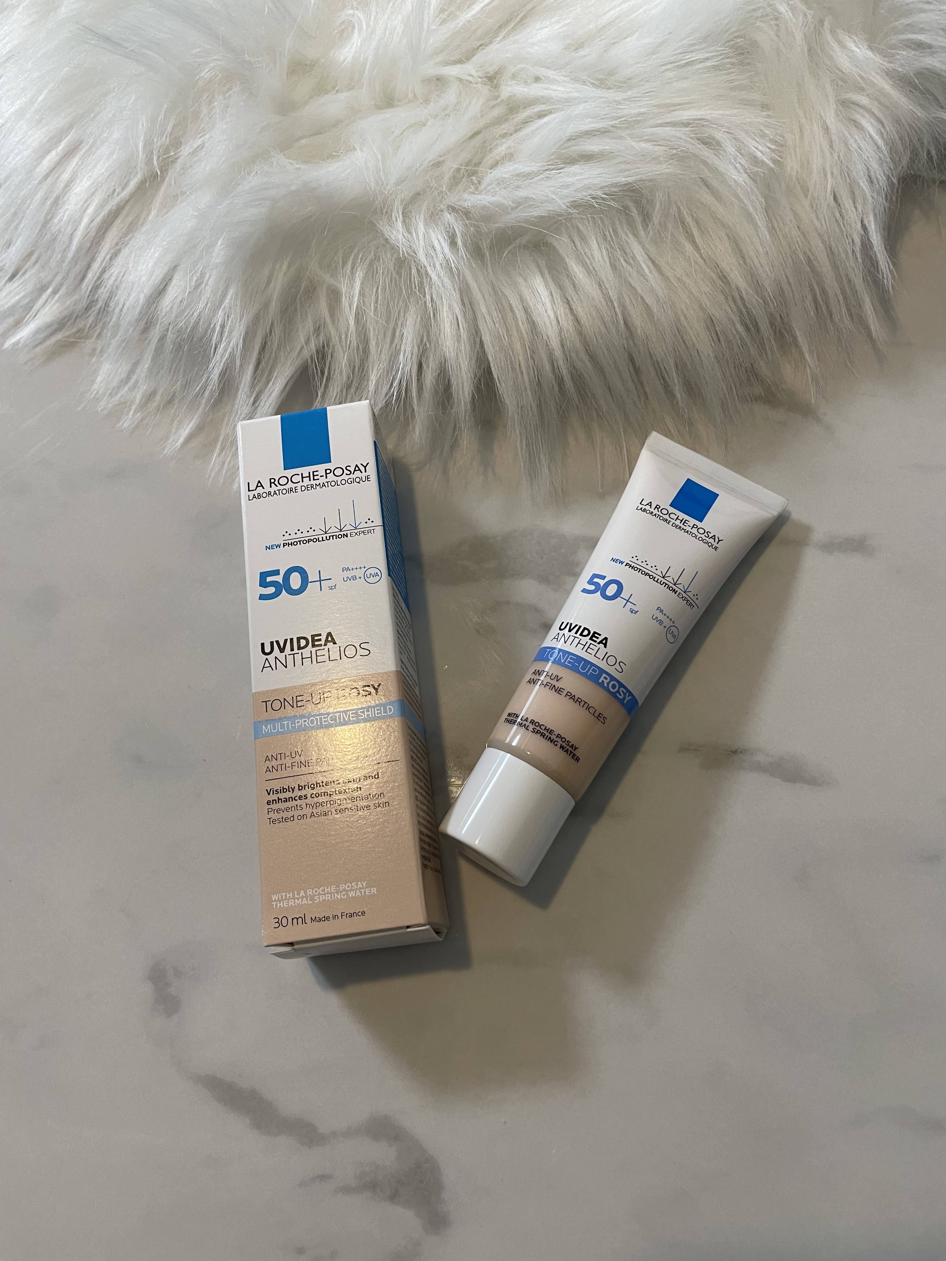 UVイデア XL プロテクショントーンアップ ローズ/ラ ロッシュ ポゼ/日焼け止めクリームを使ったクチコミ（1枚目）