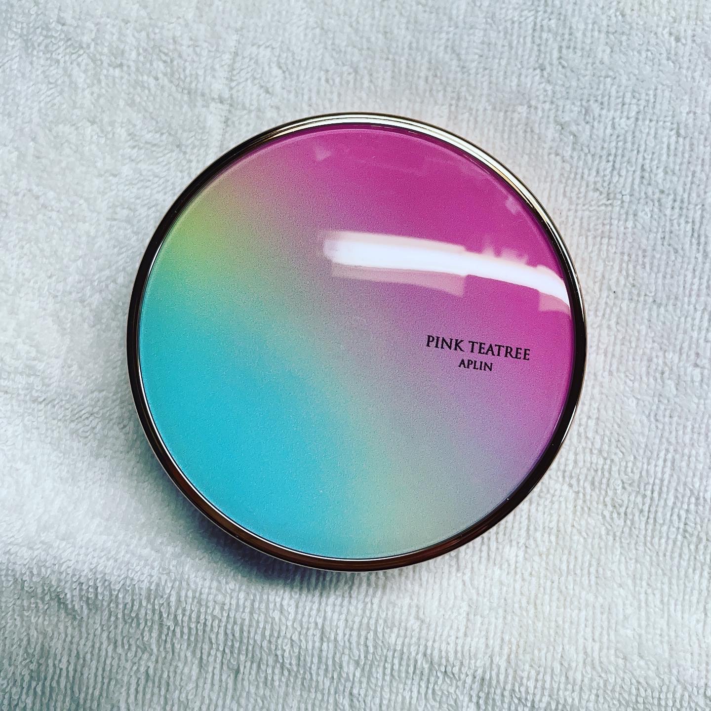 ピンクティーツリーカバークッション/APLIN/クッションファンデーションを使ったクチコミ（2枚目）