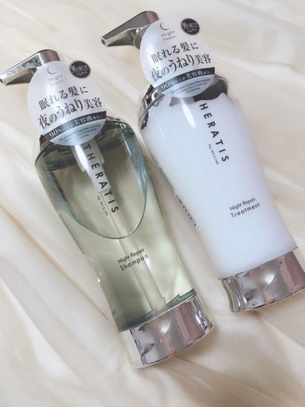 ナイトリペア シャンプー/ヘアトリートメント/THERATIS/シャンプー・コンディショナーを使ったクチコミ(2枚目)