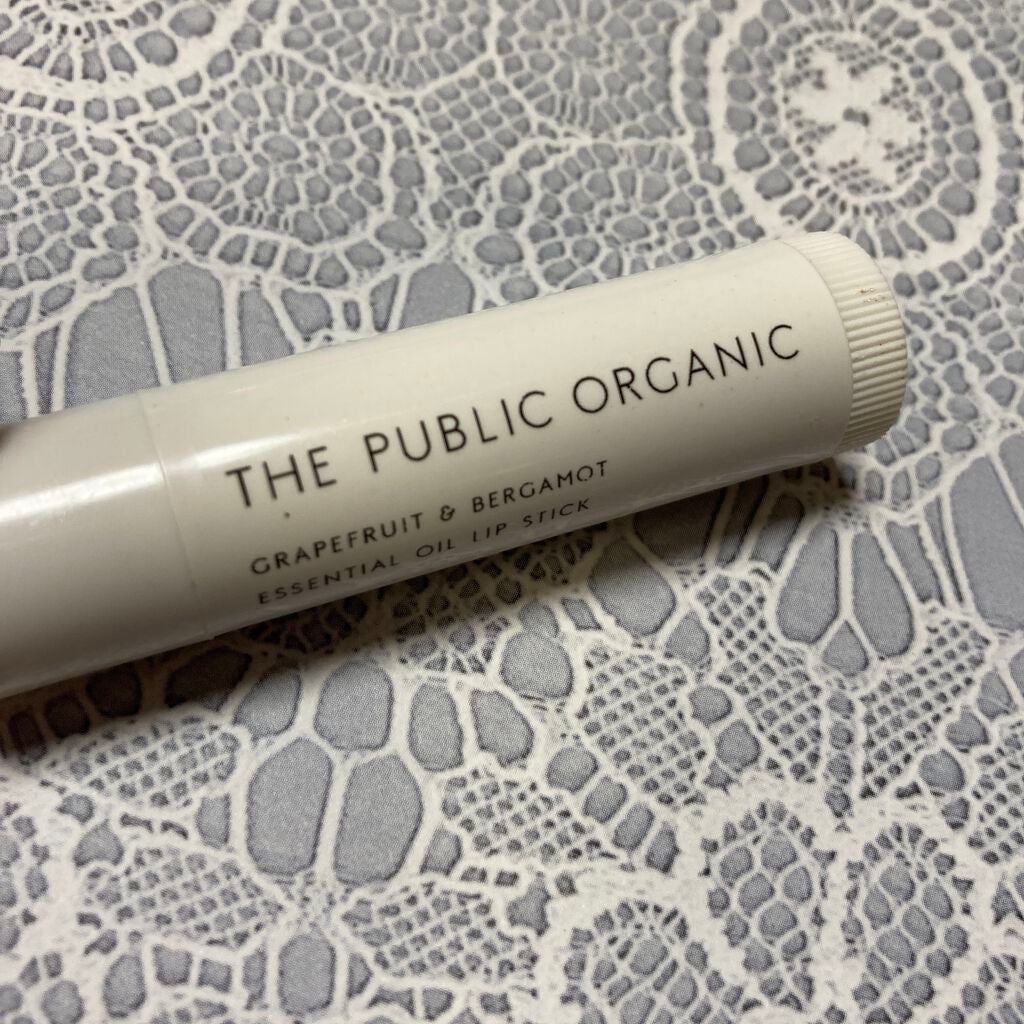 オーガニック認証 精油リップスティック スーパーポジティブ ライズ/THE PUBLIC ORGANIC/リップクリームを使ったクチコミ(1枚目)