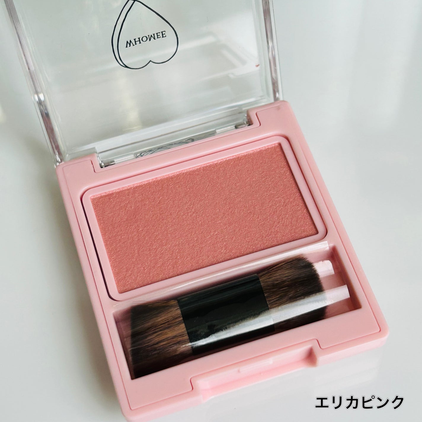 フーミー シングルブラッシュ/WHOMEE/パウダーチークを使ったクチコミ(3枚目)