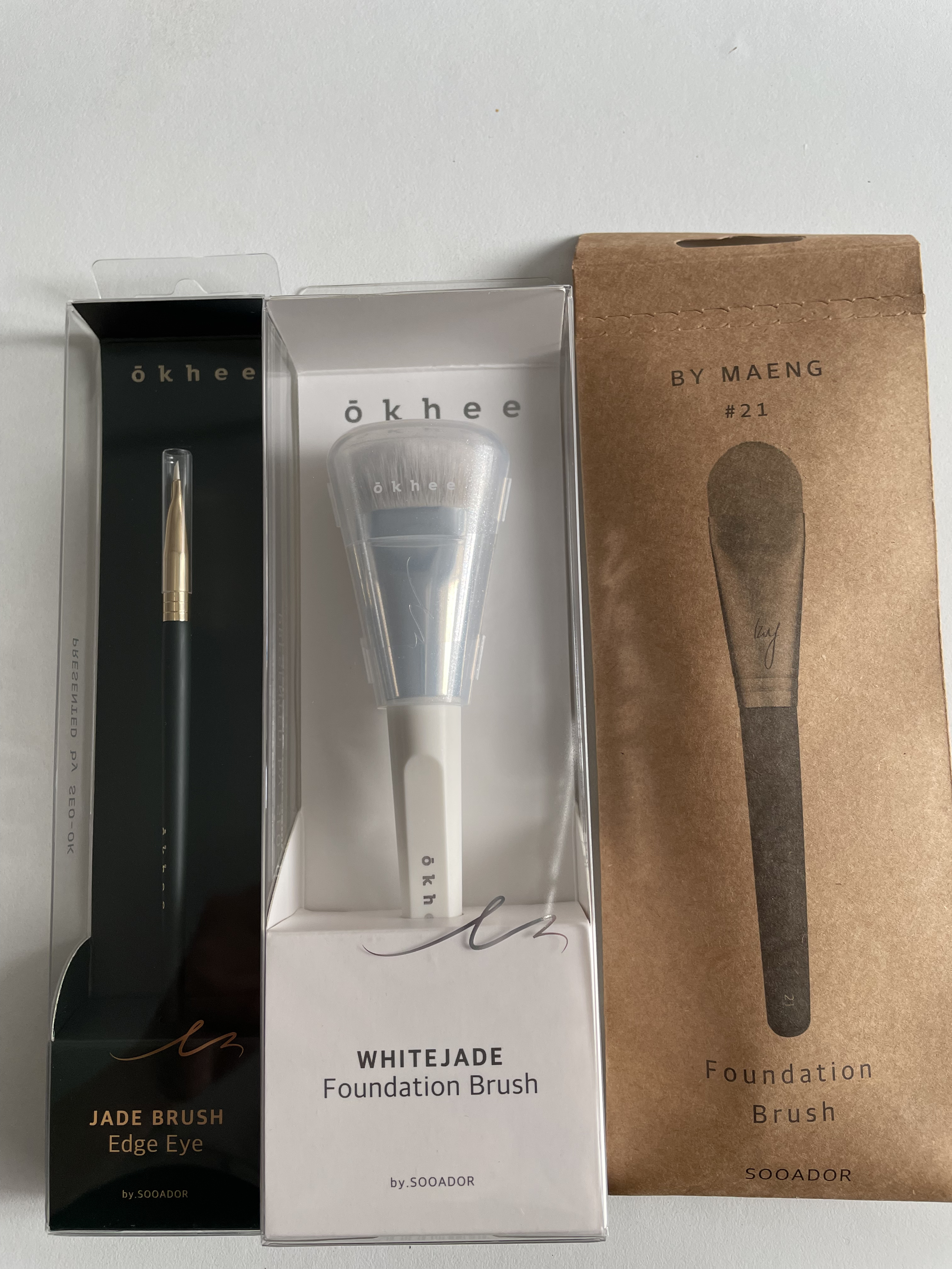 okhee Edge Eye Brush(NUN05)/SOOA DOR/メイクブラシを使ったクチコミ（3枚目）