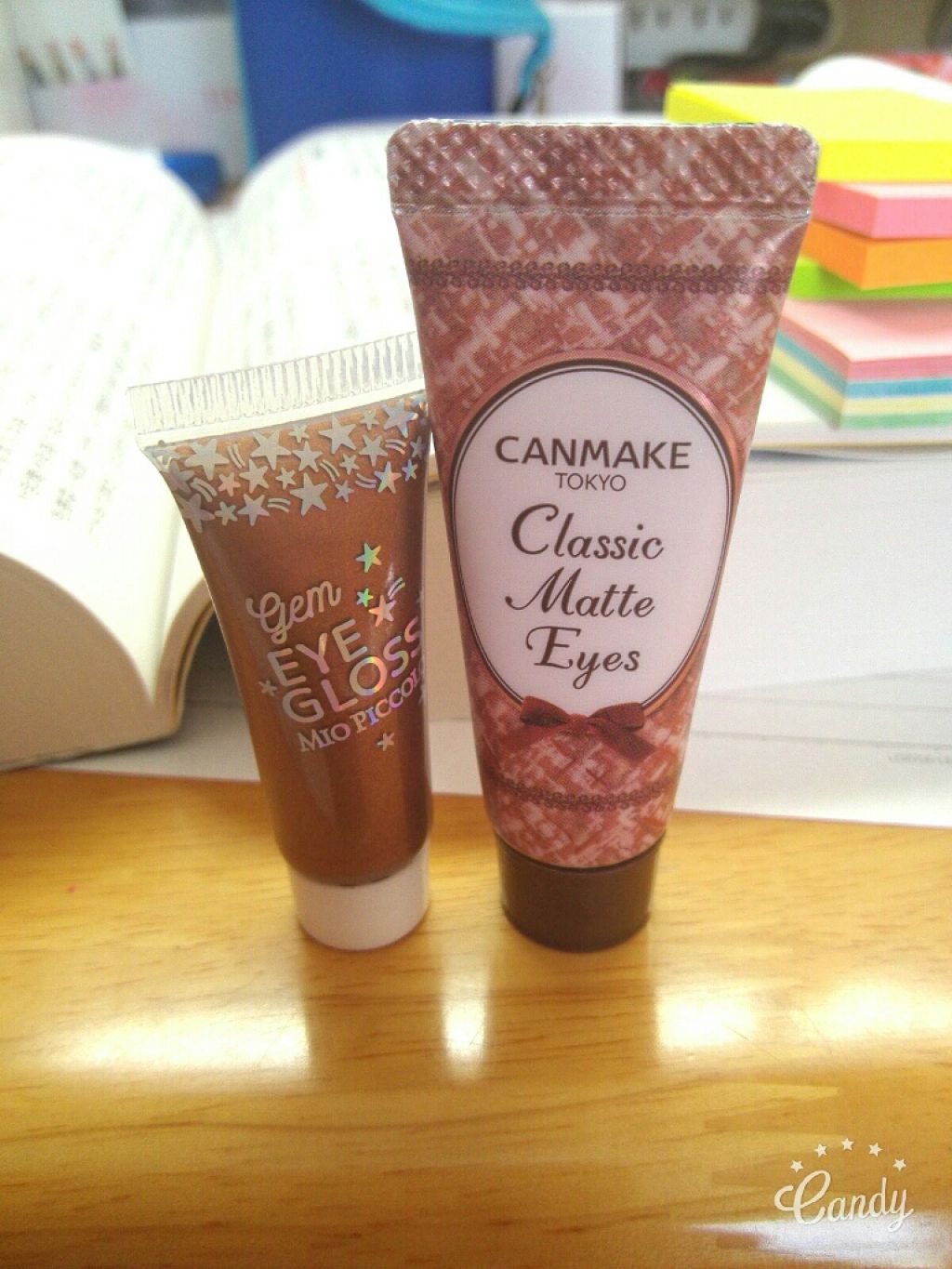 MP ジェム アイグロス/セリア/ジェル・クリームアイシャドウを使ったクチコミ（3枚目）