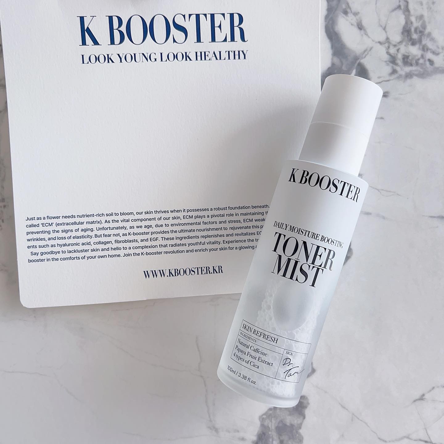 デイリーモイスチャーブースティングトナーミスト/K BOOSTER/ミスト状化粧水を使ったクチコミ（1枚目）