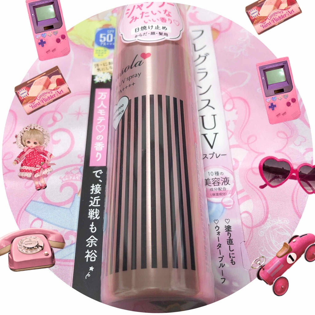 パラソーラ フレグランス UVスプレー/パラソーラ/日焼け止め・UVケアを使ったクチコミ(1枚目)