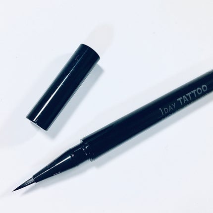 1DAY TATTOO リキッドアイライナー/K-パレット/リキッドアイライナーを使ったクチコミ(5枚目)