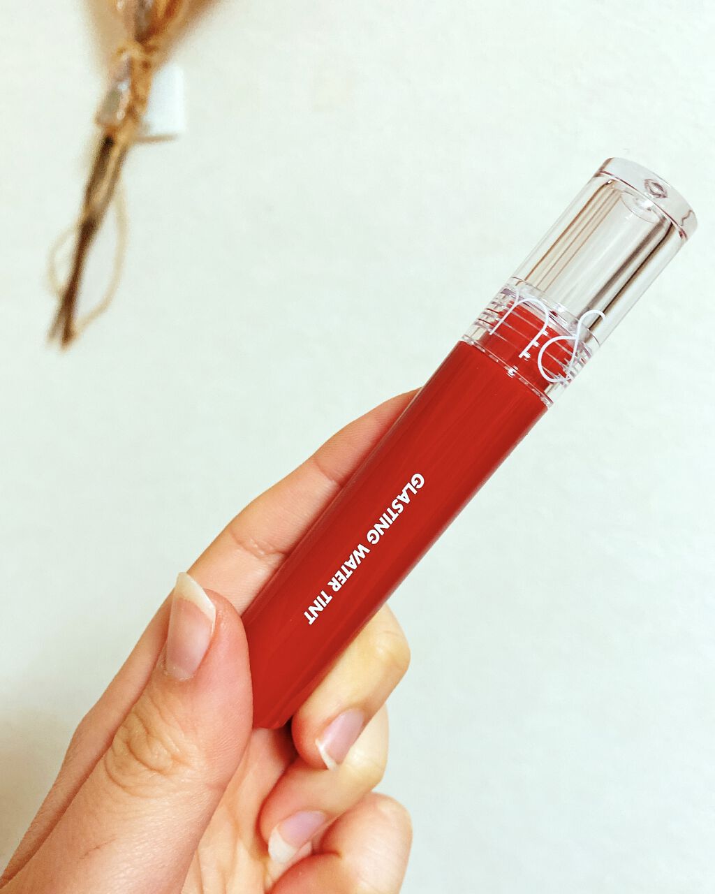 グラスティングウォーターティント/rom&nd/リップティントを使ったクチコミ（1枚目）