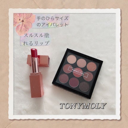 パーフェクトアイズアイシャドウ/TONYMOLY/アイシャドウパレットを使ったクチコミ(1枚目)