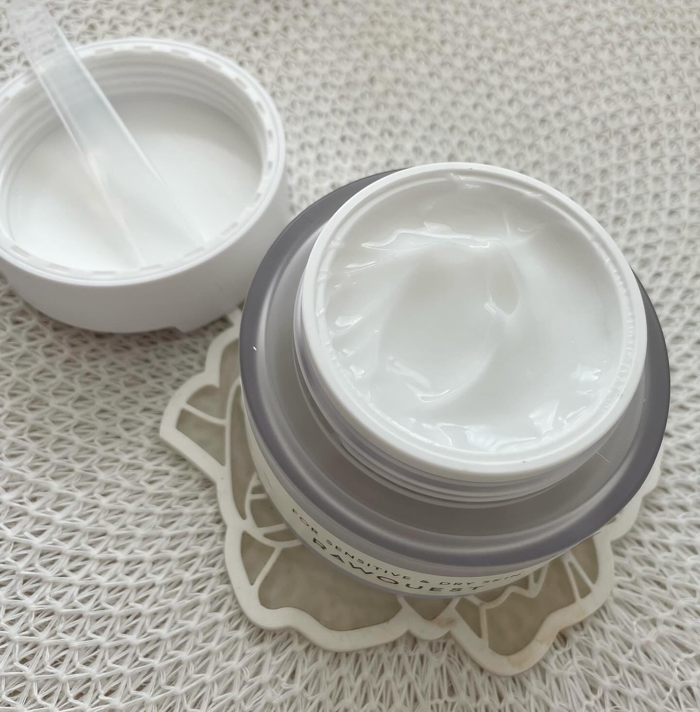 エキネシアカーミングモイスチャージェルクリーム/RAWQUEST/フェイスクリームを使ったクチコミ（3枚目）