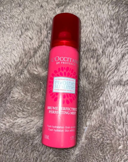 イノセントピオニー フェアリーフェースミスト/L'OCCITANE/ミスト状化粧水を使ったクチコミ(3枚目)