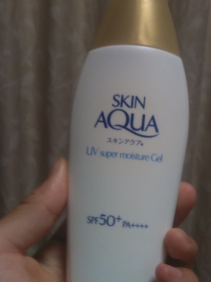 スキンアクア スーパーモイスチャージェル/スキンアクア/日焼け止めジェルを使ったクチコミ(1枚目)