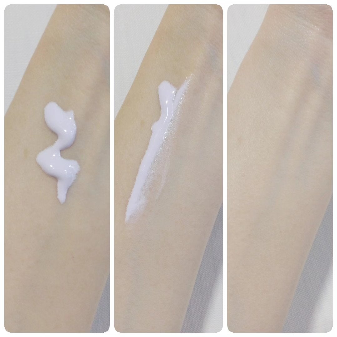 ダルバ ウォータフル トーンアップ サンクリーム(パープル)/ダルバ/日焼け止めクリームを使ったクチコミ(2枚目)