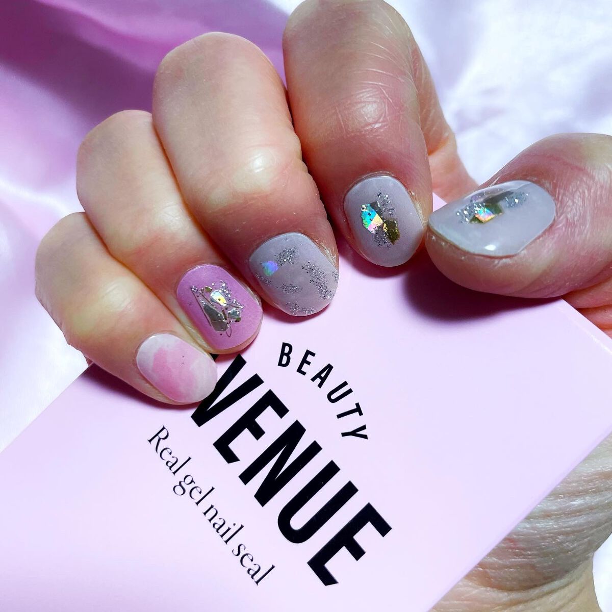 リアルジェルネイルシール/BEAUTY AVENUE/ネイルシールを使ったクチコミ（1枚目）