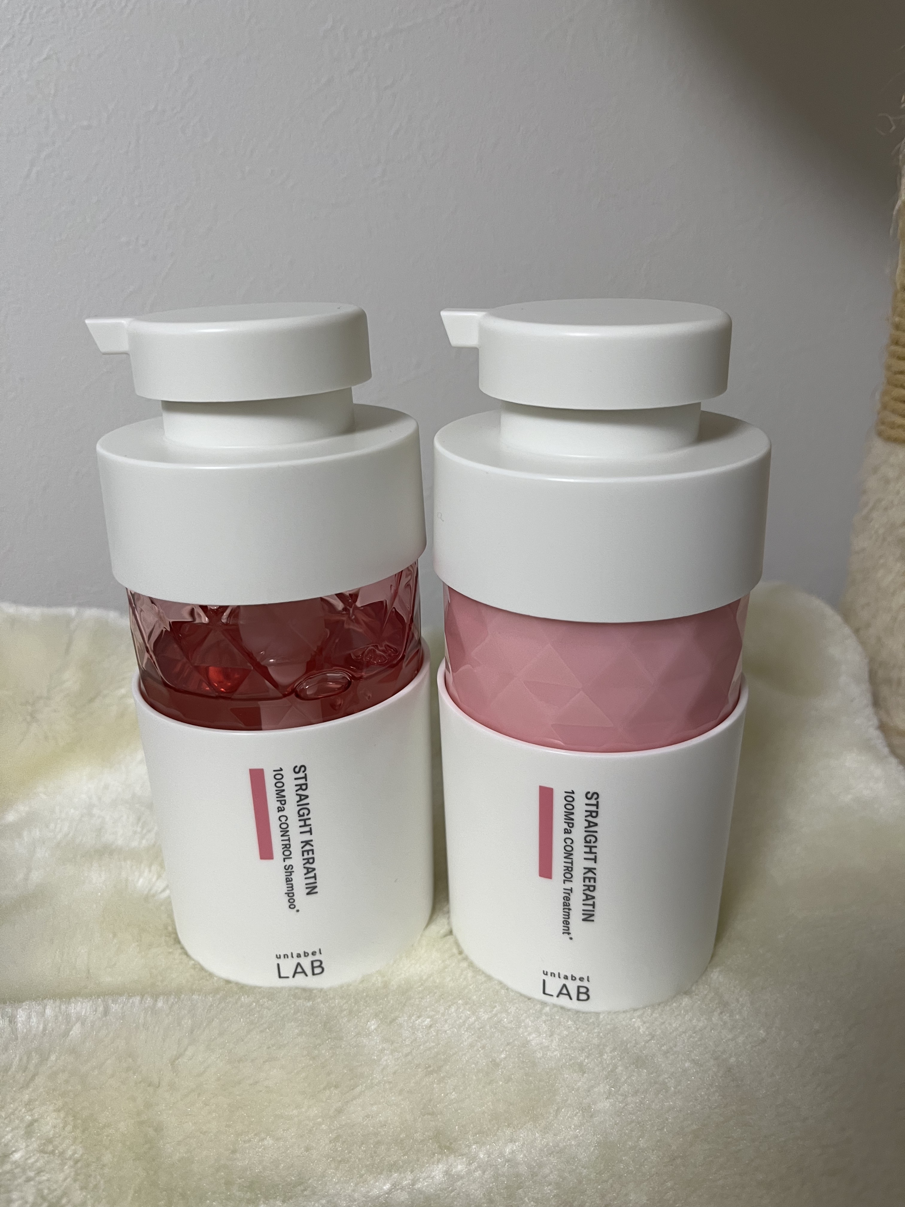 アンレーベル　ラボ　KRコントロール　シャンプー/トリートメント/unlabel/市販シャンプーを使ったクチコミ（1枚目）