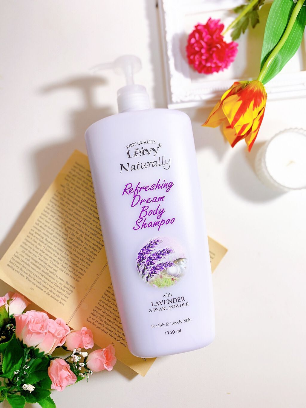レイヴィー ボディシャンプー ラベンダー/Leivy/ボディソープを使ったクチコミ（1枚目）