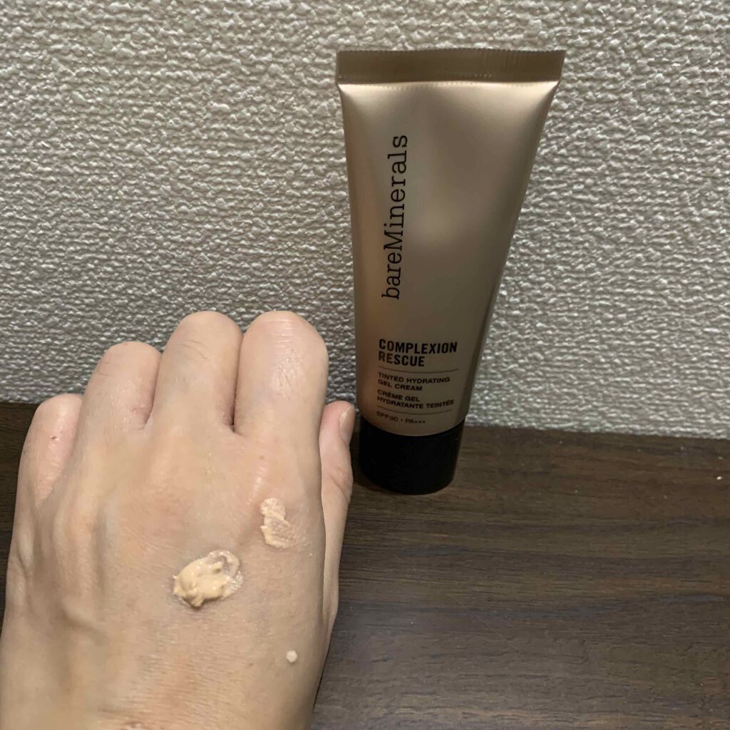 CR ティンテッド ジェル クリーム b バニラ 02/bareMinerals/クリーム・エマルジョンファンデーションを使ったクチコミ（3枚目）