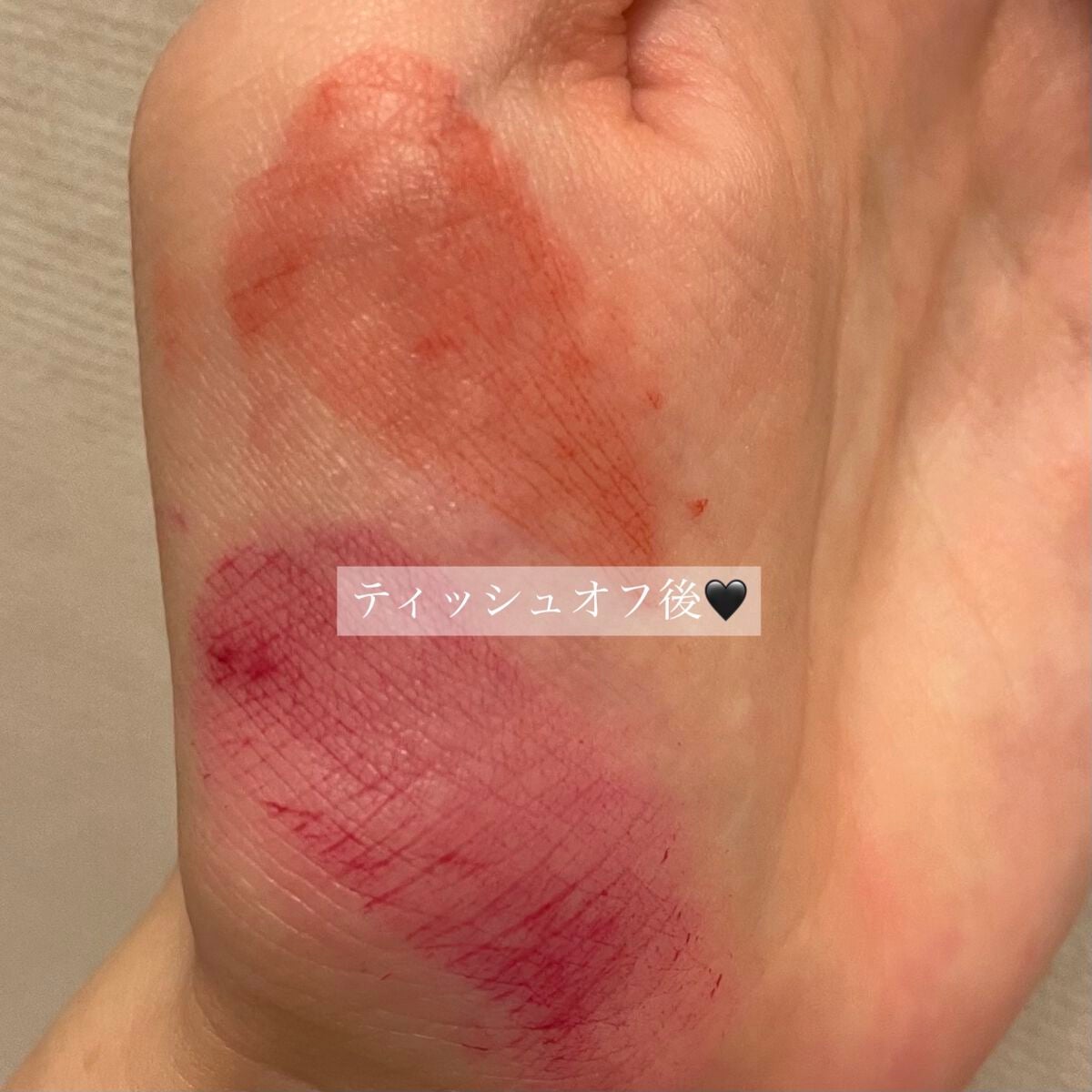 スーパーマットリップ&チークマッド/INTO U/口紅を使ったクチコミ(3枚目)