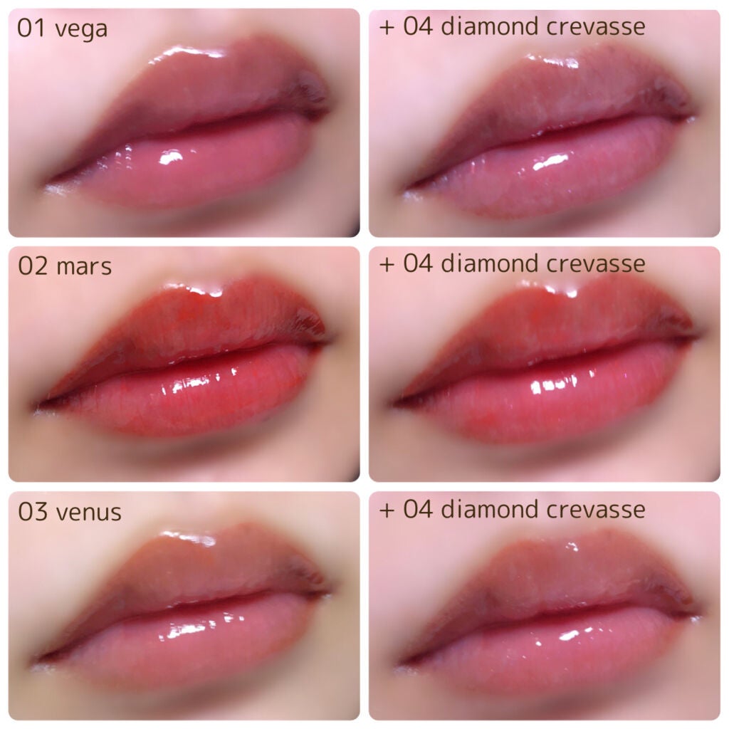 アンチグラビティネビュラ リップグロス/ZEESEA/リップグロスを使ったクチコミ(4枚目)