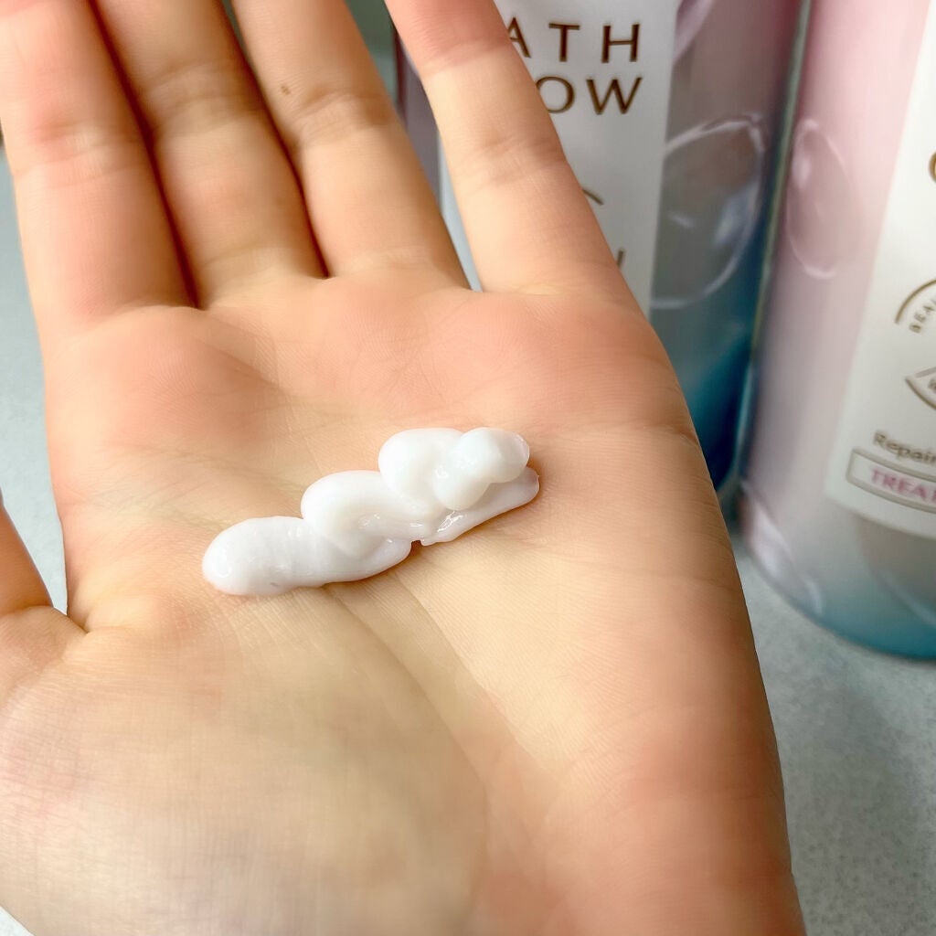 バスグロウ リペア&シャイン シャンプー/トリートメント/LUX/シャンプー・コンディショナーを使ったクチコミ(4枚目)