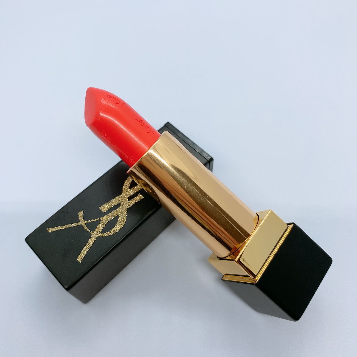 <旧>ルージュ ピュールクチュール <コレクター>NO.52 ルージュロゼ/YVES SAINT LAURENT BEAUTE/口紅を使ったクチコミ（2枚目）