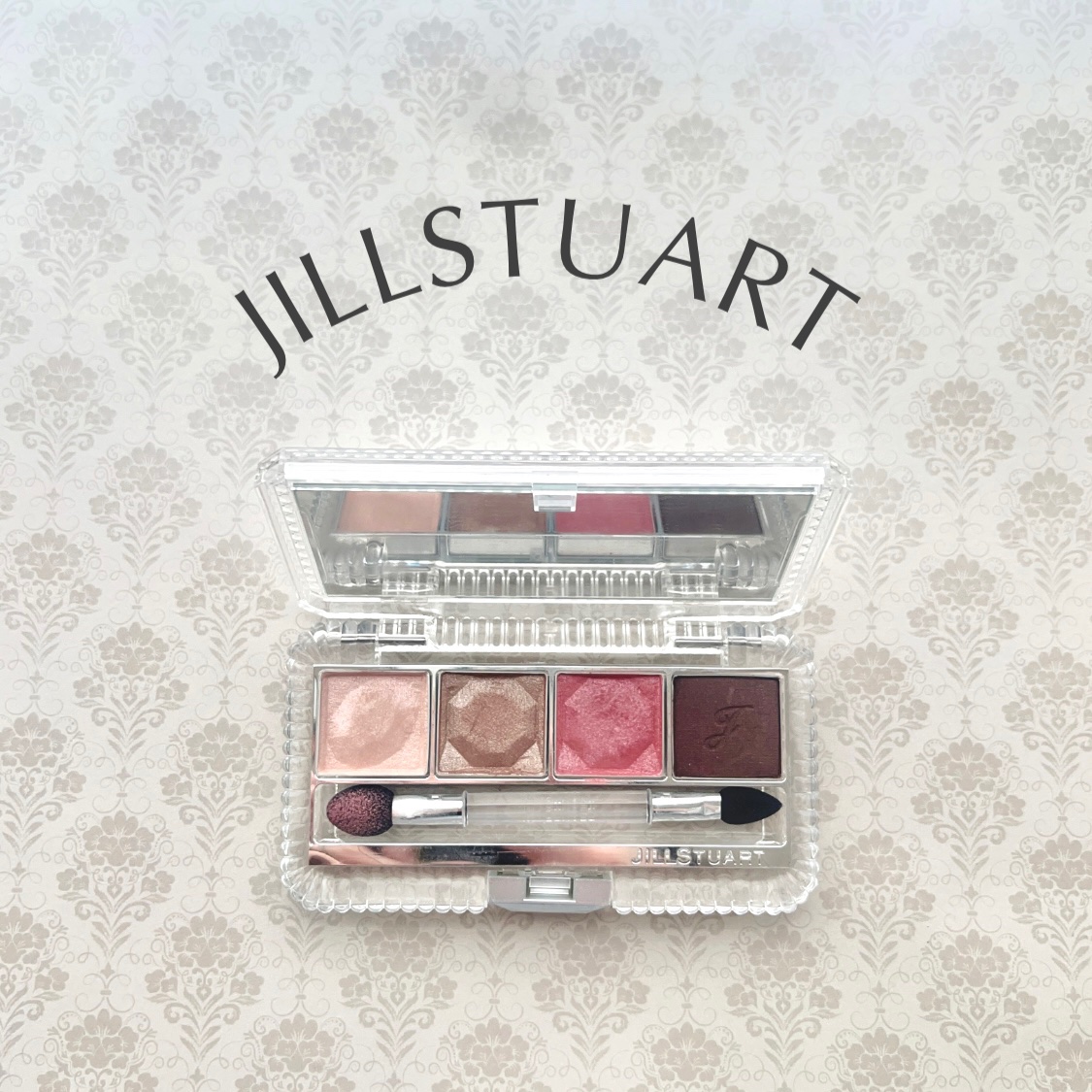 エターナルクチュール アイズ ベルベット 01 never-ending love/JILL STUART/アイシャドウパレットを使ったクチコミ（2枚目）