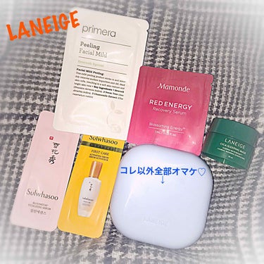 シカスリーピングマスク/LANEIGE/フェイスクリームを使ったクチコミ（1枚目）