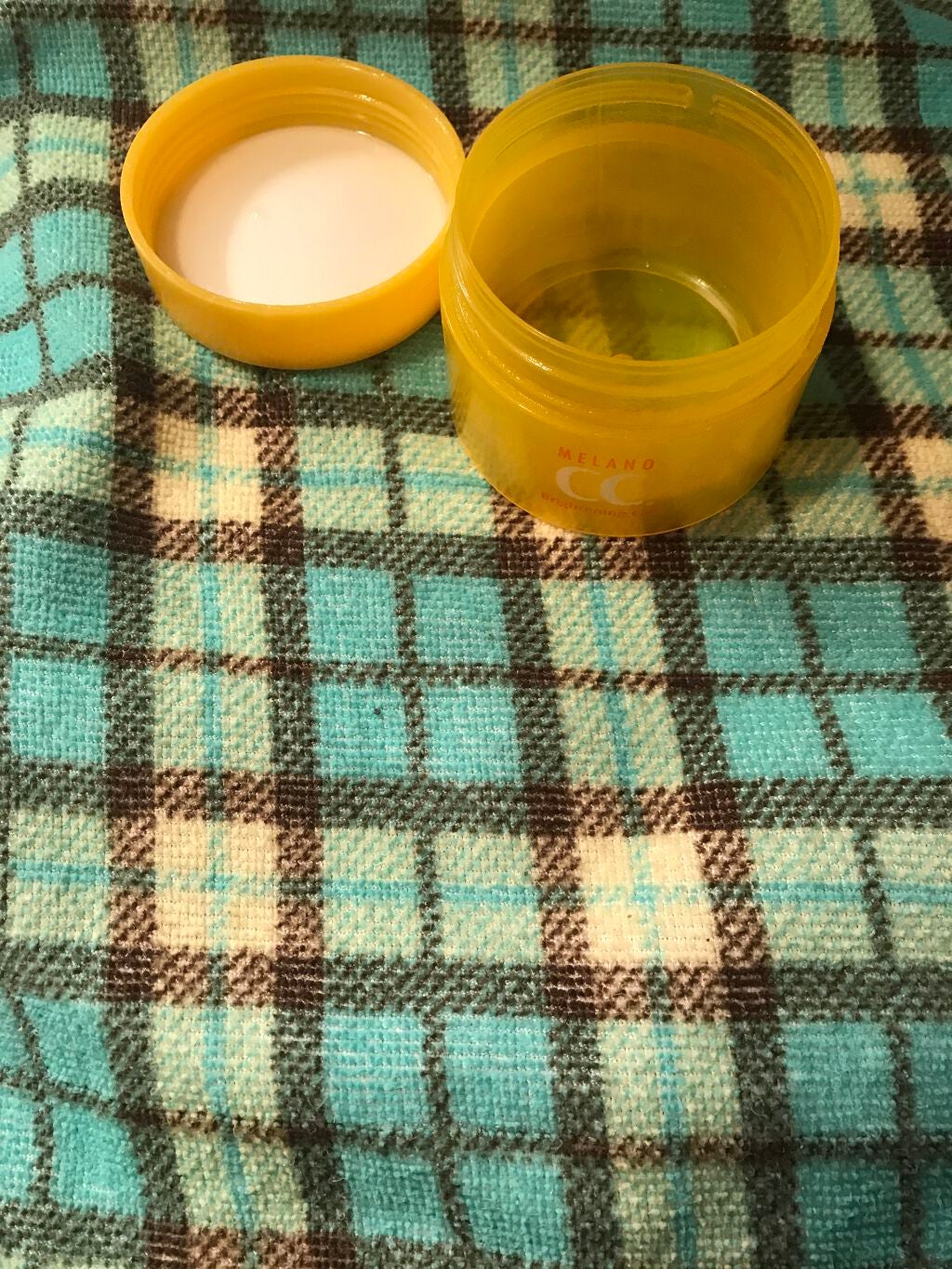 薬用しみ対策美白ジェル/メラノCC/フェイスクリームを使ったクチコミ(1枚目)