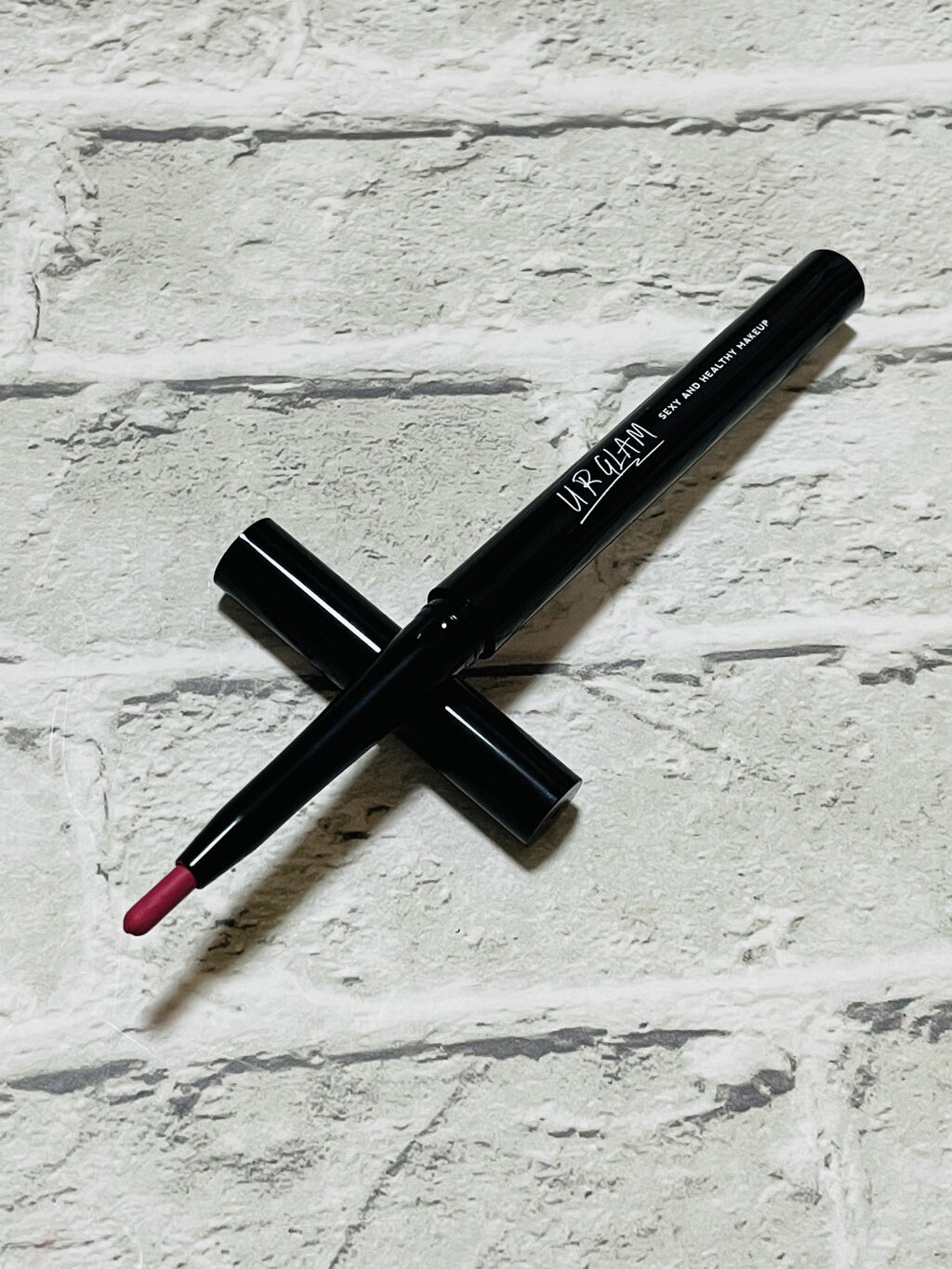 リップライナー レッド/U R GLAM/リップライナーを使ったクチコミ（2枚目）