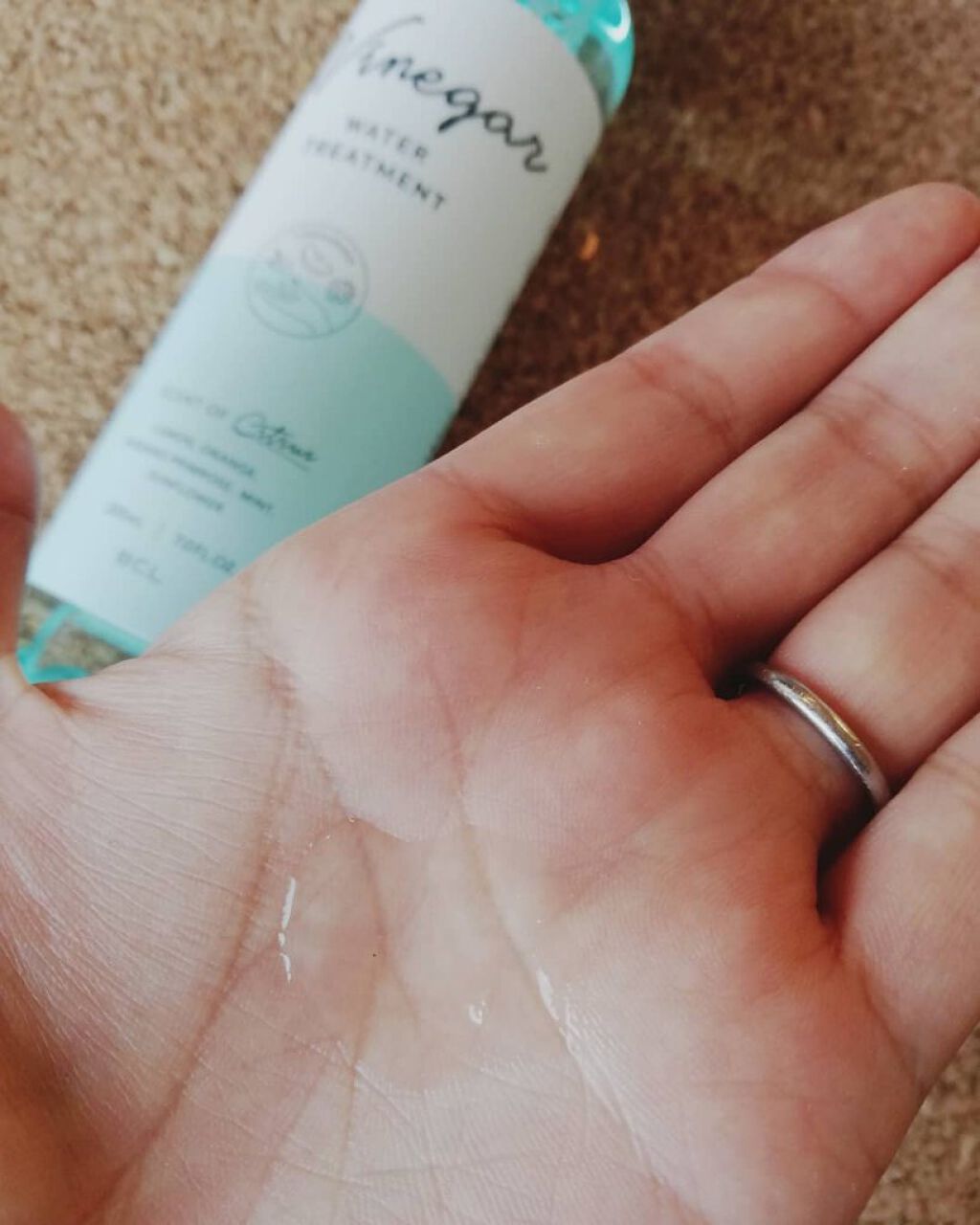 ウォータートリートメント クール/ビネガーデン/洗い流すヘアトリートメントを使ったクチコミ(3枚目)