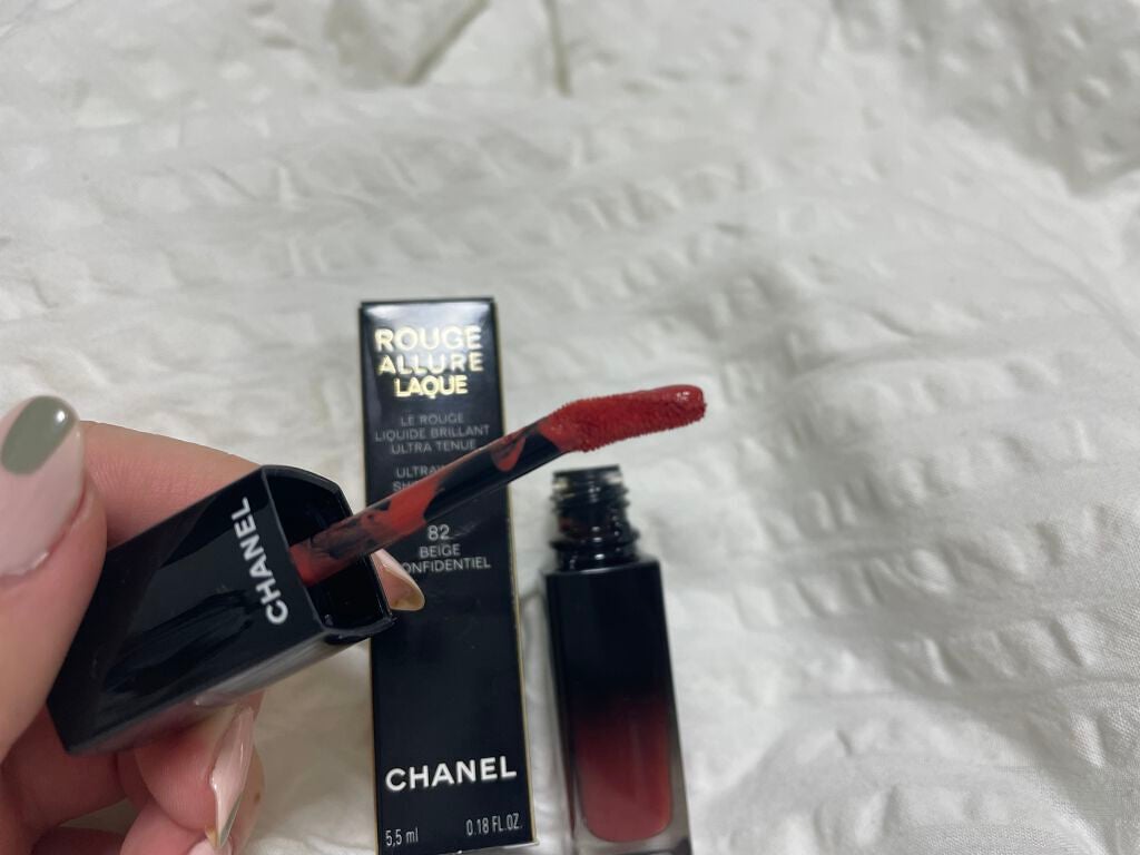 ルージュ アリュール ラック/CHANEL/口紅を使ったクチコミ(2枚目)