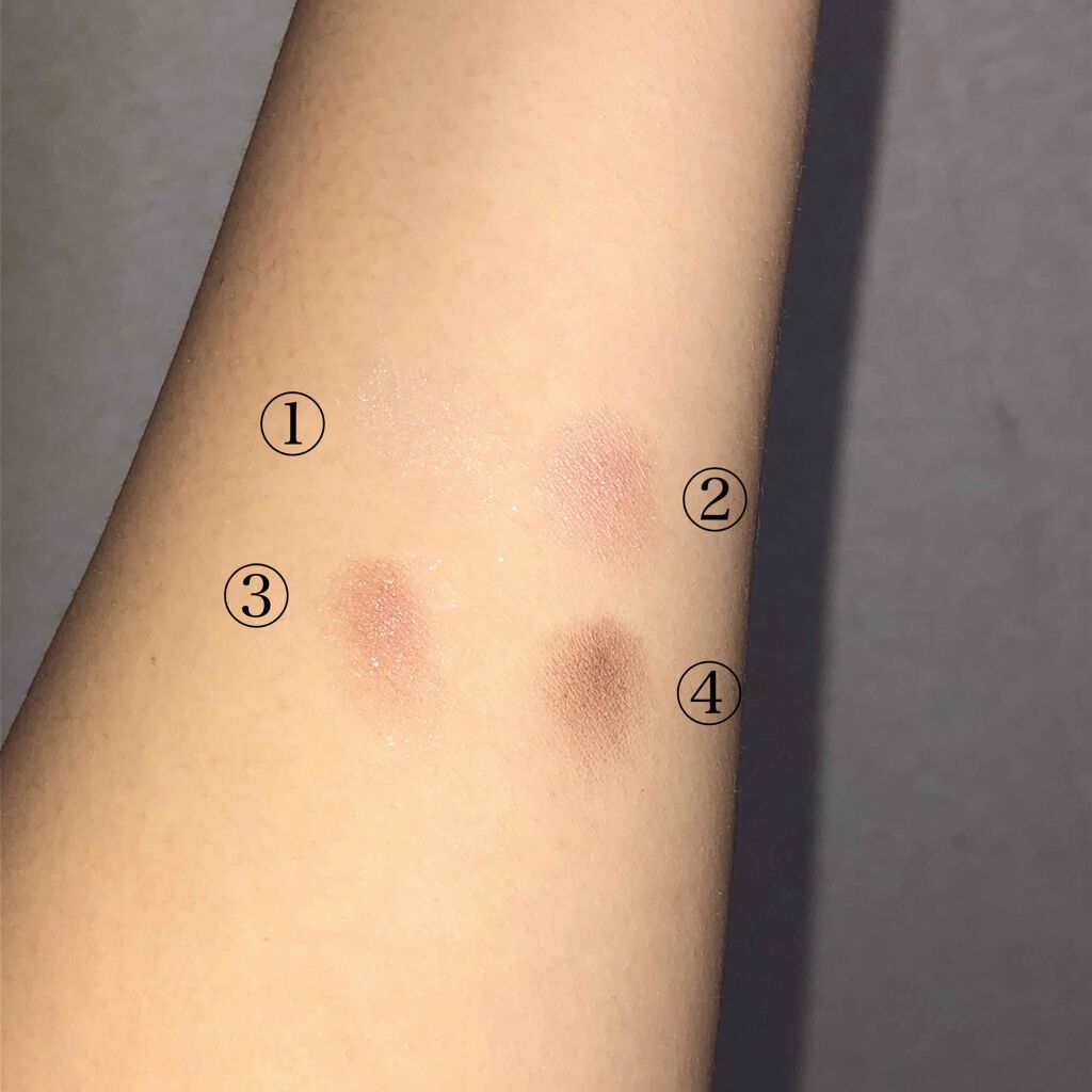 スキニーリッチシャドウ/excel/アイシャドウパレットを使ったクチコミ（3枚目）