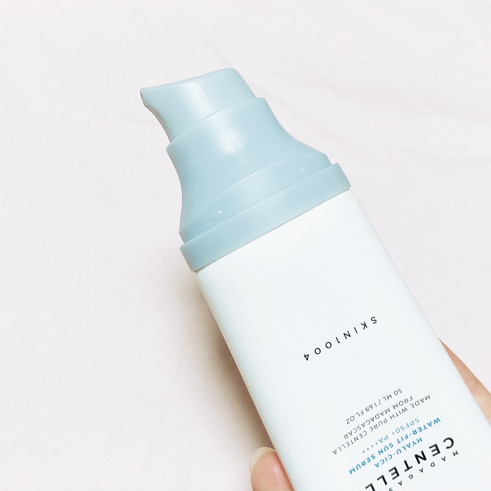 ヒアルーシカ ウォーターフィット サンセラム/SKIN1004/日焼け止めローションを使ったクチコミ（3枚目）