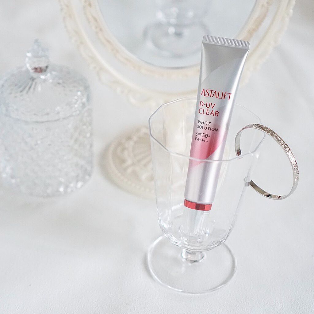 D-UVクリア ホワイトソリューション/アスタリフト/日焼け止めクリームを使ったクチコミ(1枚目)