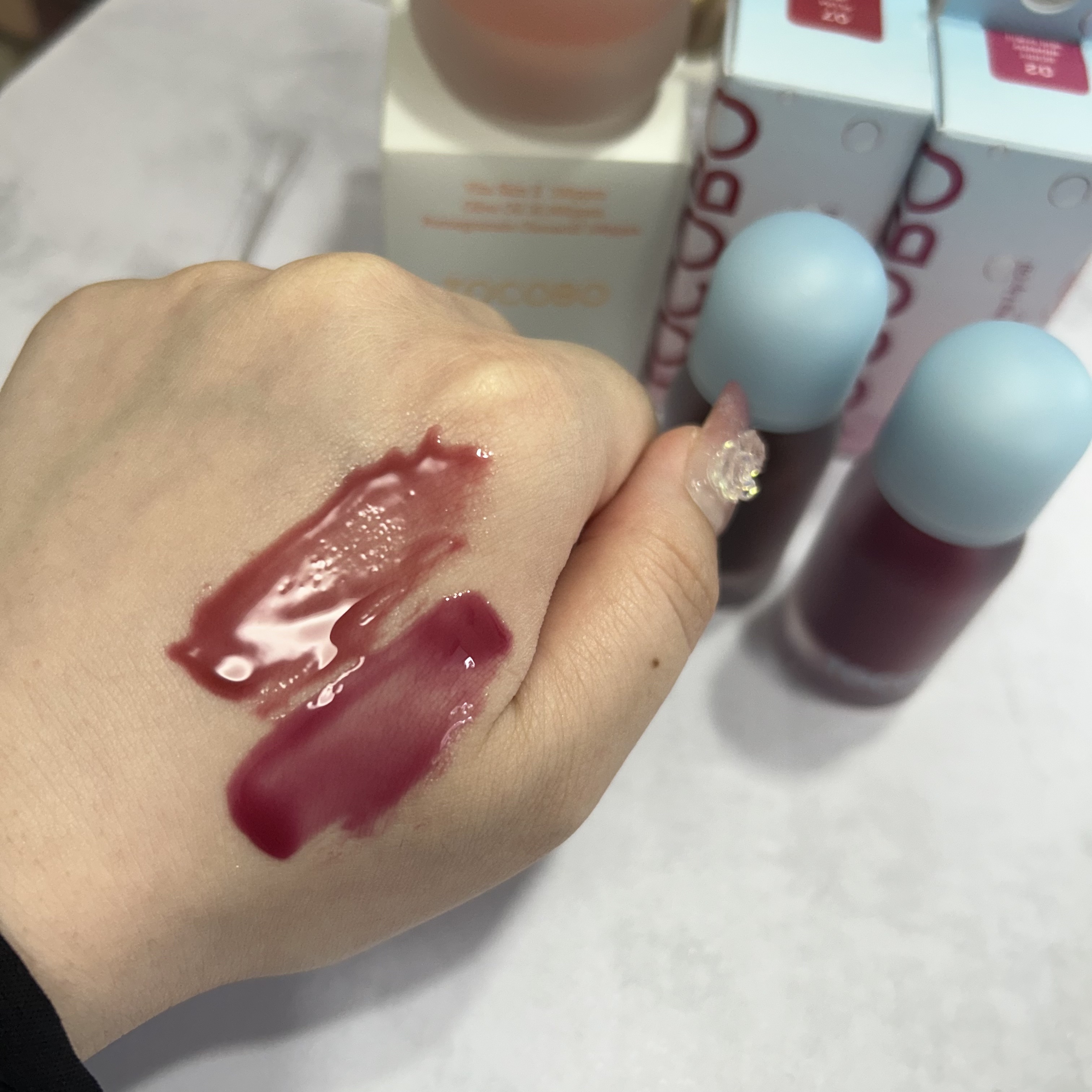 ビタグレーズドリップマスク/TOCOBO/リップマスクを使ったクチコミ（3枚目）