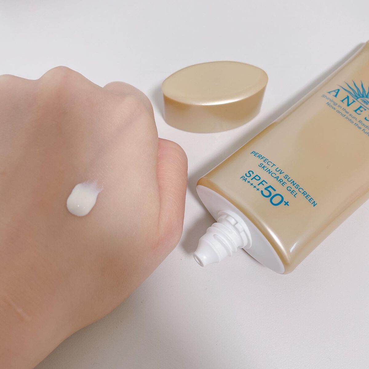 パーフェクトUV スキンケアジェル N/アネッサ/日焼け止め・UVケアを使ったクチコミ(2枚目)