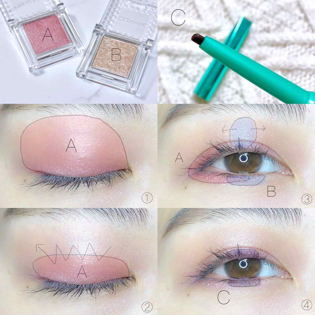 シングルカラーアイシャドウ/CEZANNE/単色アイシャドウを使ったクチコミ（2枚目）