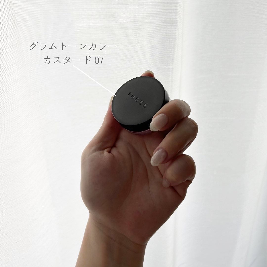 THREE グラムトーンカラーカスタード/THREE/ジェル・クリームチークを使ったクチコミ(2枚目)