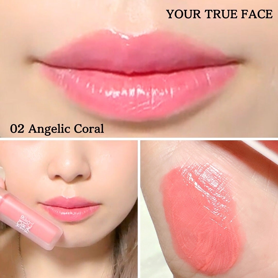 Dewy  Gram Tint/your true face/口紅を使ったクチコミ(5枚目)