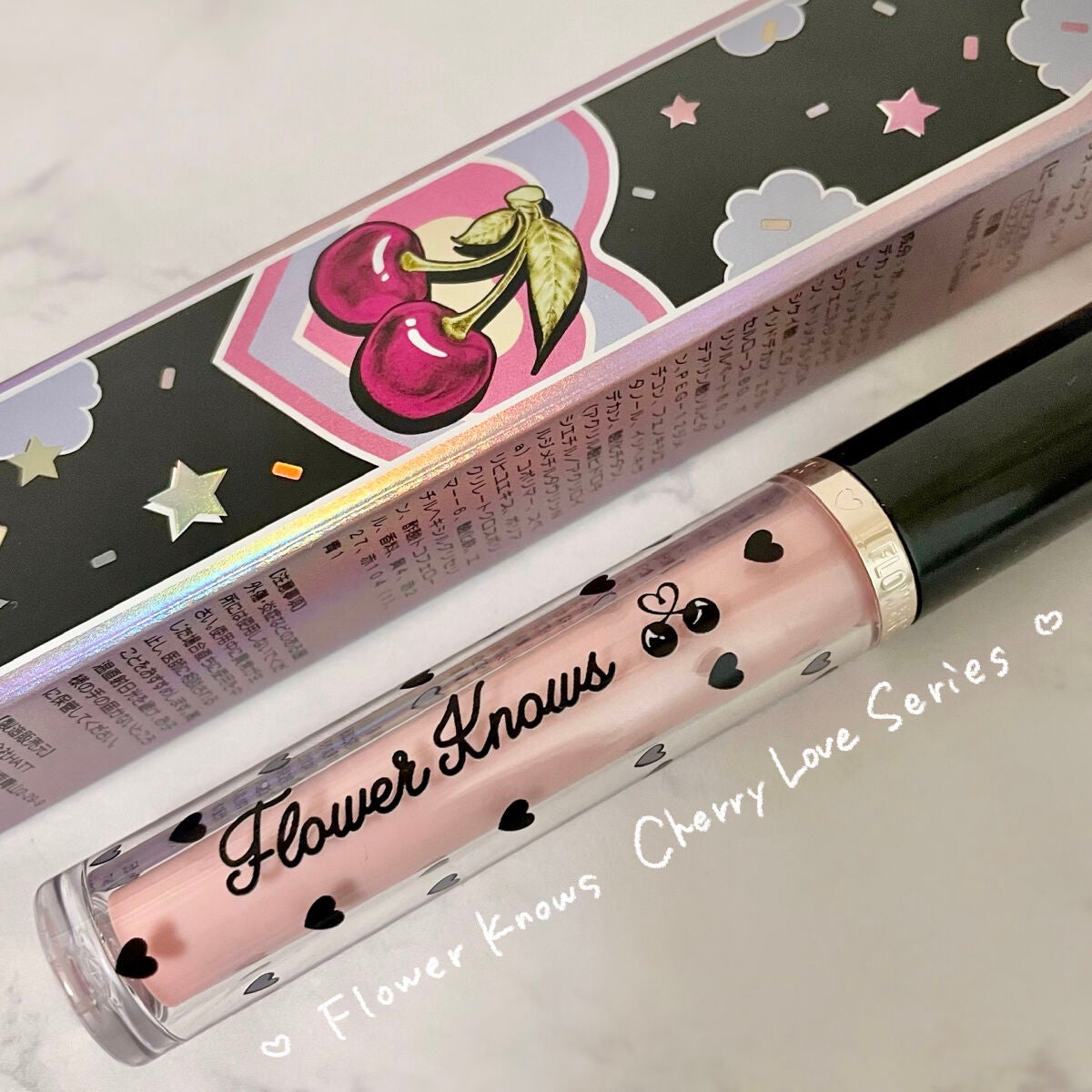 グリスニングウォータリングティント/FlowerKnows/リップティントを使ったクチコミ(2枚目)