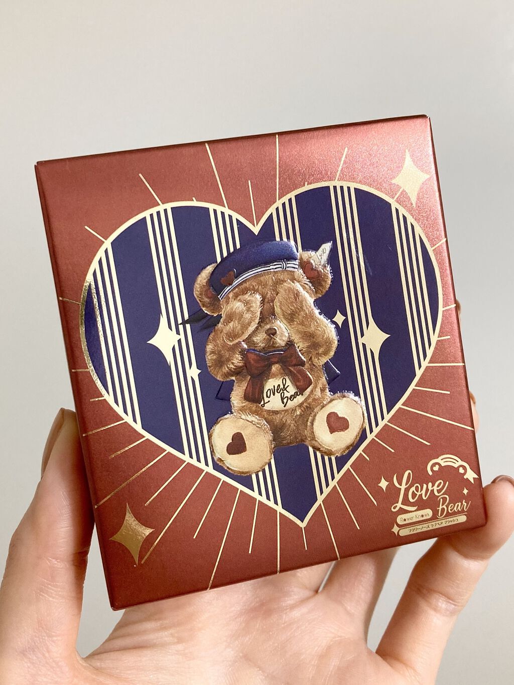 Love Bear ブラッシュ レッドワインチョコレート/FlowerKnows/パウダーチークを使ったクチコミ（2枚目）