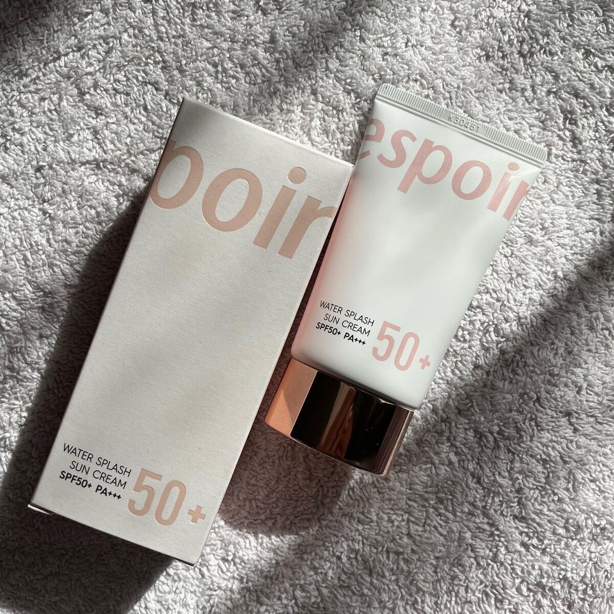 ウォータースプラッシュサンクリーム/espoir/日焼け止め・UVケアを使ったクチコミ（1枚目）