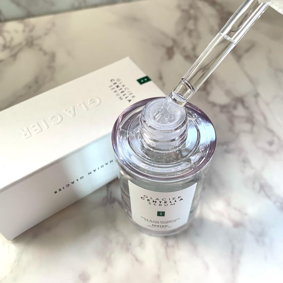 GLACIER CENTELLA SERUM /feelxo/美容液を使ったクチコミ(3枚目)