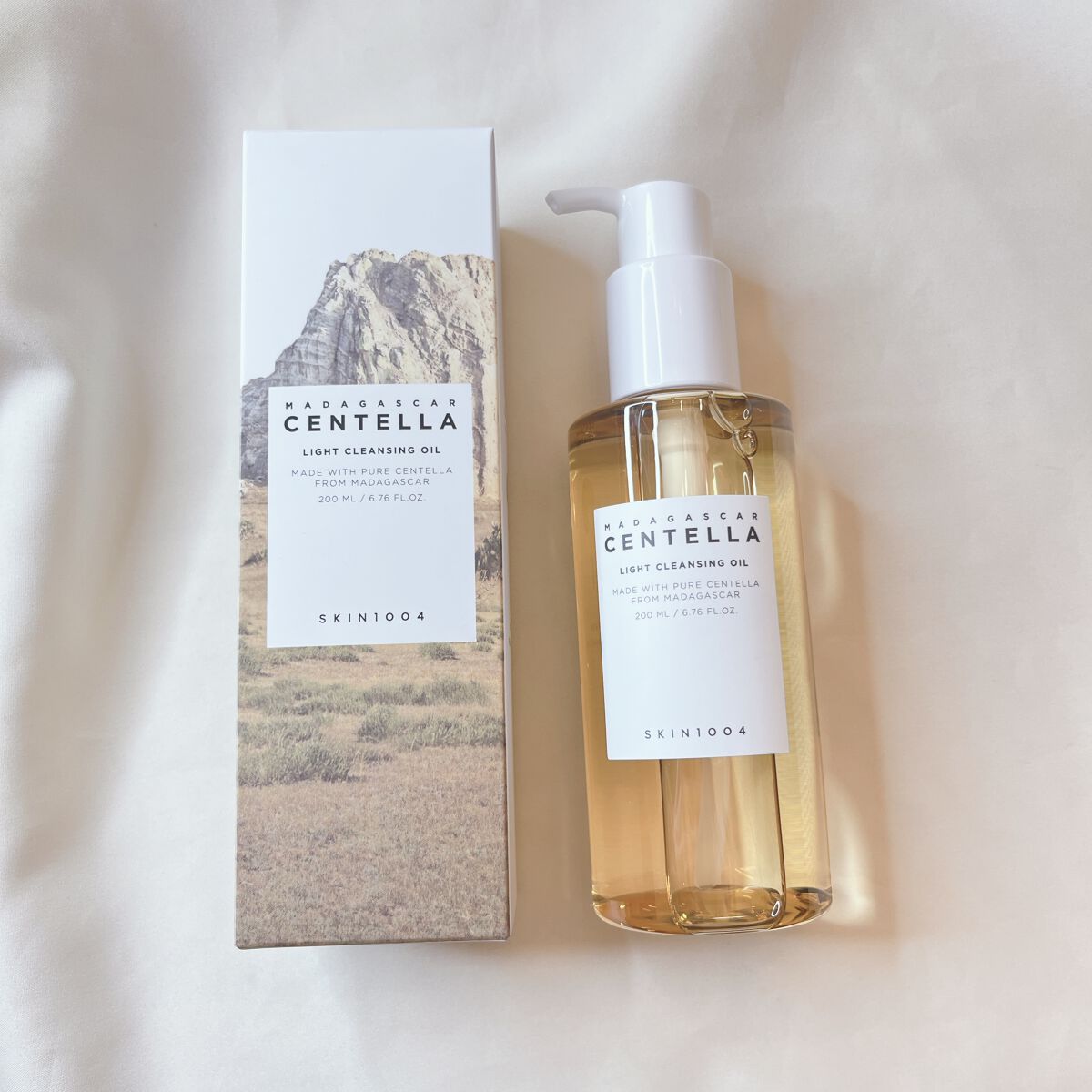 センテラ ライトクレンジングオイル/SKIN1004/オイルクレンジングを使ったクチコミ(2枚目)