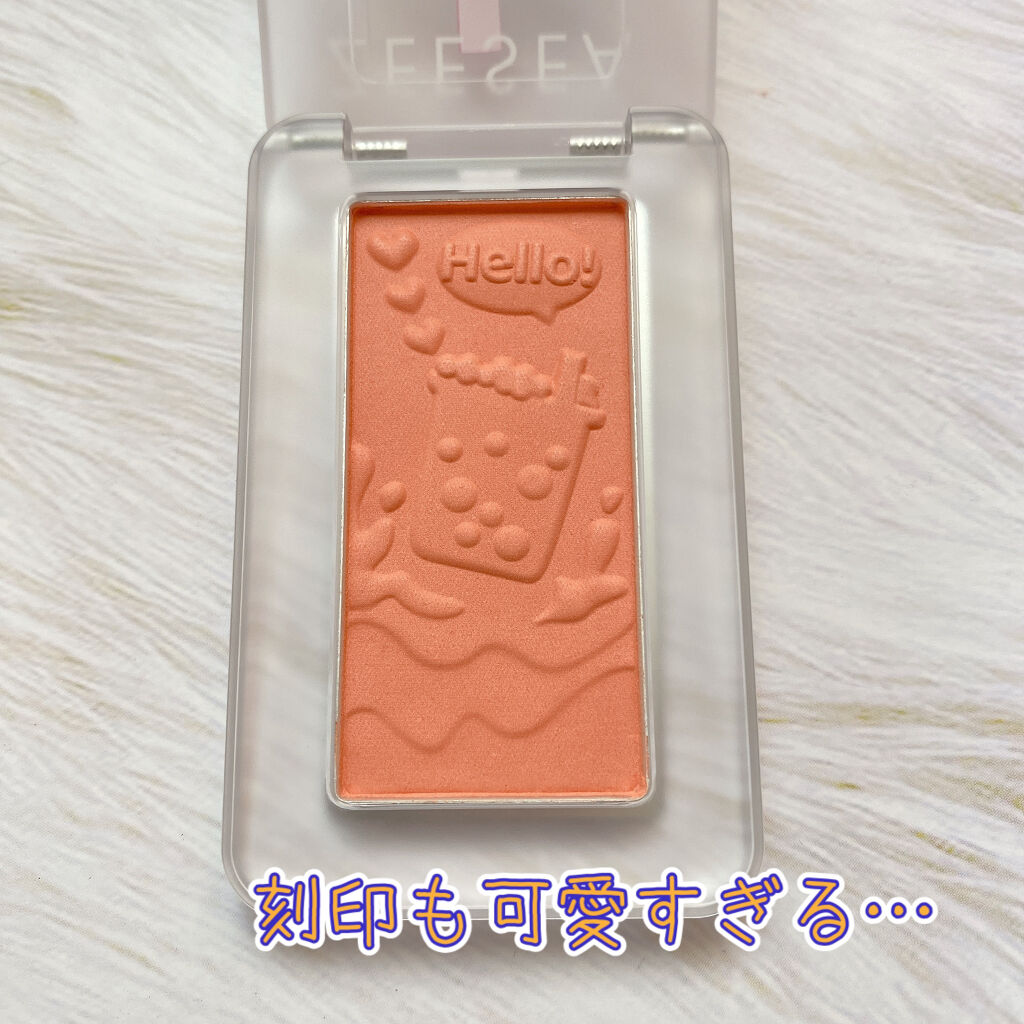 ZEESEA デザートコレクション 単色チーク/ZEESEA/パウダーチークを使ったクチコミ（2枚目）