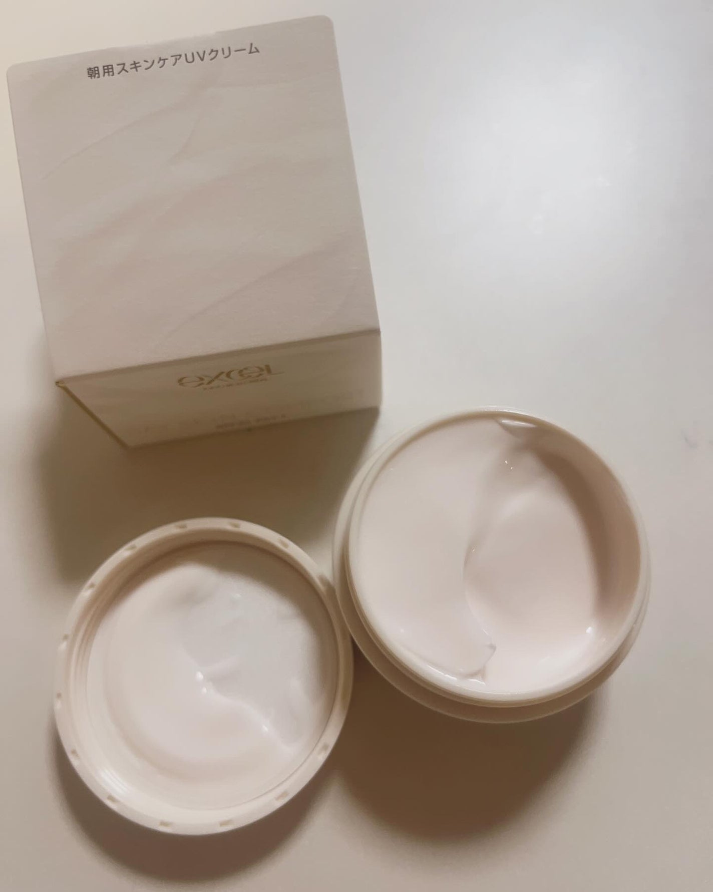 デイスキンコンフォート/excel/フェイスクリームを使ったクチコミ(2枚目)